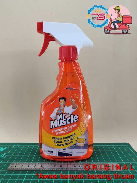 Jual Mr Muscle Pembersih Dapur Orange Kitchen Cleaner SPRAY MURAH