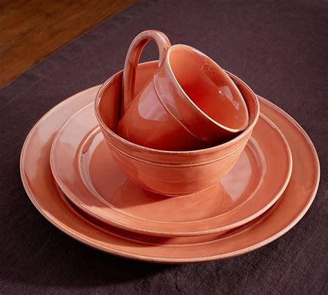 Cambria Dinnerware Persimmon Pottery Barn Au