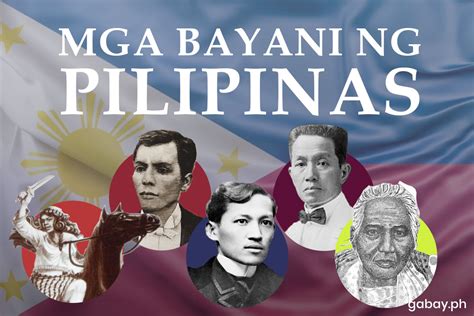 Ang Mga Bayani Ng Pilipinas