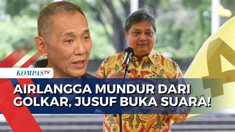 Hengkang Dari Golkar Jusuf Hamka Ragu Airlangga Mundur Karena