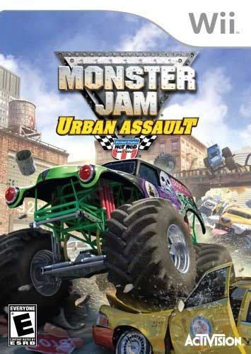 Monster Jam Urban Assault Nintendo WII Game