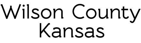 Wilson County, Kansas - Home