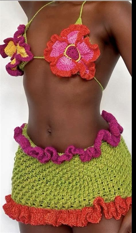 Best How To Crochet Flower Bikini Easy Steps For Beginners Flowerbikini Bikini Artofit