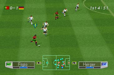 Screenshot Of International Superstar Soccer Pro Playstation