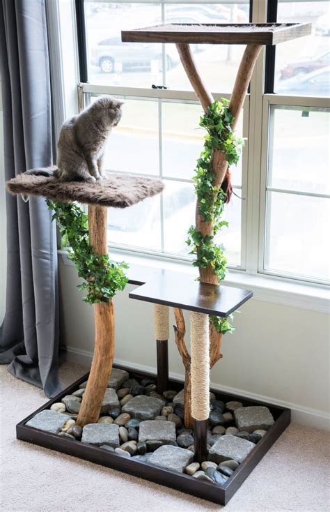 25 Homemade Diy Cat Toys You Can Make Arbre à Chat Diy Arbre à Chat