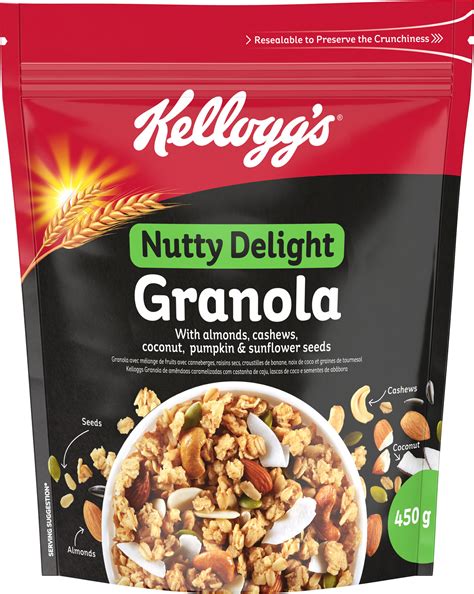 Kelloggs Granola Nutty Delight G Sungold Trading Ltd