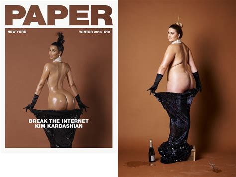 Plus Size Model Recreates Classic Nude Celebrity Poses From Kim Kardashian To Kate Moss To Prove