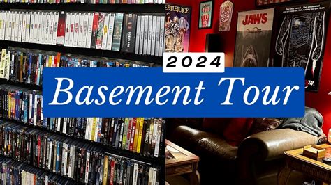 Movie Room Tour 2024 Basement Tour 2024 Youtube