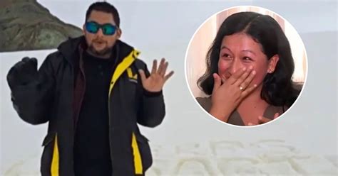 Periodista De Latina Tv Sorprendi A Su Pareja Con Una Tierna Propuesta Matrimonial Desde La