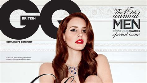 Lana Del Rey British GQ Naked Cover Pictures British GQ British GQ