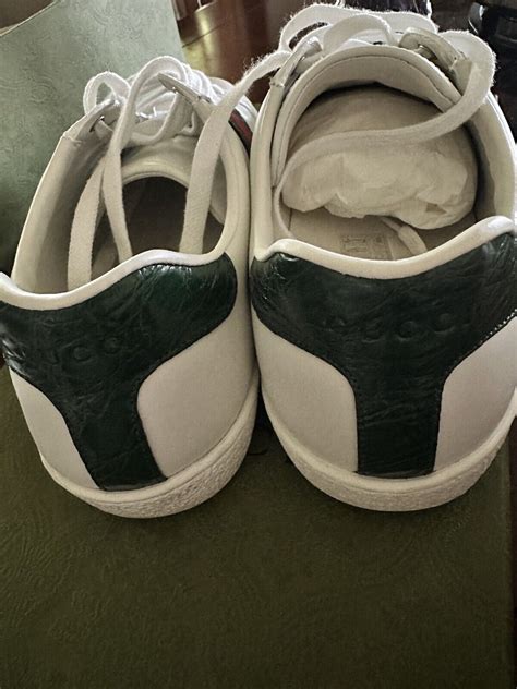 Authentic Men S Gucci Ace Sneaker With Web Gem