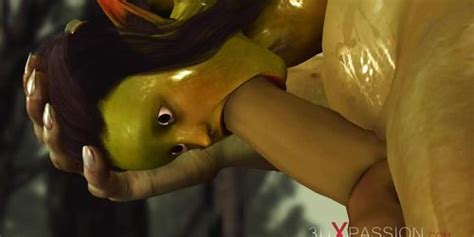 DXPASSION P Tube Mp Green Monster Ogre Fucks Hard A Horny Female Goblin Arwen In The