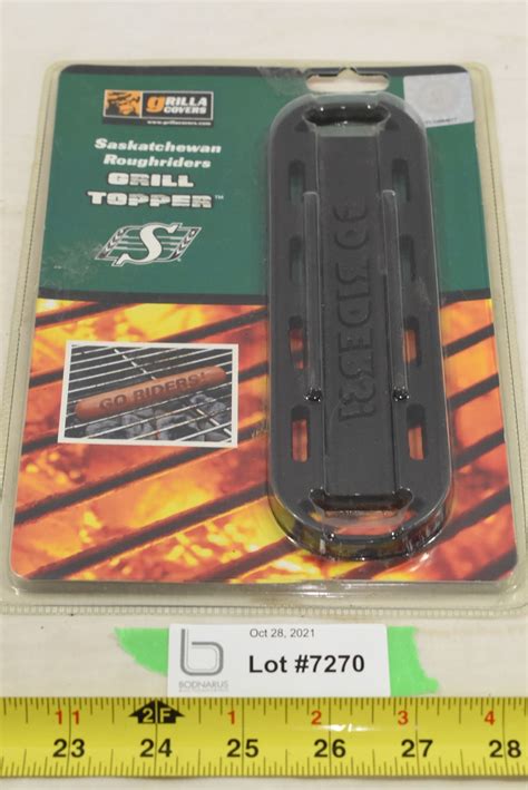 Sask Rider Grill Topper Hot Dog Tattooer