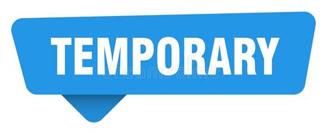 temporary blue stock illustrations  temporary blue stock