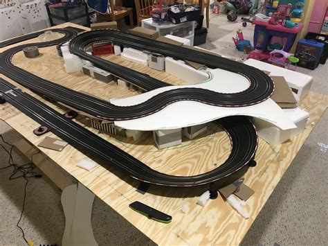 Carrera Go 1/43 Slot Car Track with Overpass