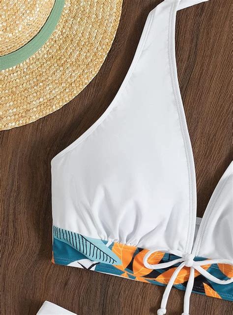 Swimming River Swimwear New Bikini Swimsuit Split Printing Boxer