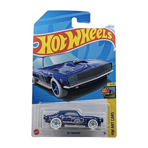 Jual Hot Wheels Camaro Biru Roda Putih Hw Art Cars D Shopee Indonesia