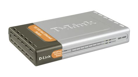 DES-1008F 8-Port Fast Ethernet Unmanaged Desktop Switch including ...