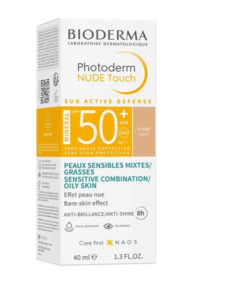 Bioderma Photoderm Nude Touch SPF50 Light 40 Ml