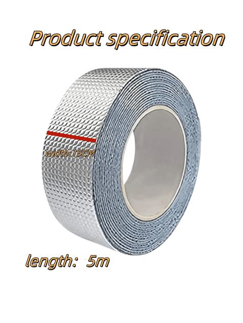 1 Roll Butyl Waterproof Sealing Tape, Self-Adhesive Butyl Rubber Tape ...