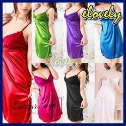 Jual Elovely Lingerie Sexy Hot Pakaian Dalam Wanita Lingerie Dress Sexy V Neck Model Renda Tanpa