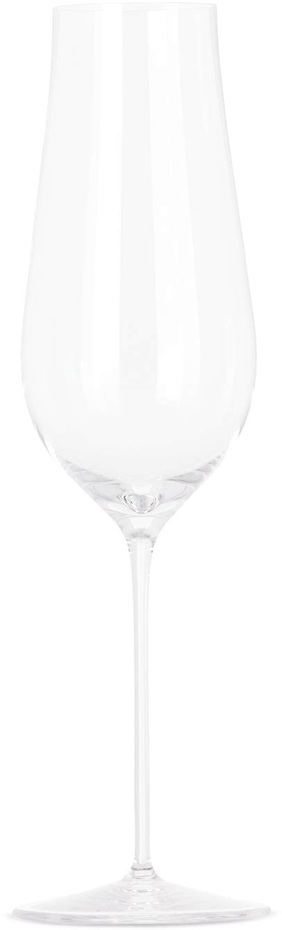 Buy Nude Glass Ghost Zero Tulip Champagne Glass Clear At Off