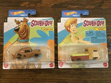 Hot Wheels Scooby Doo Scooby Doo Shaggy Character Cars Set