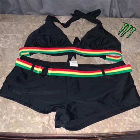 Halter Top Bikini With Matching Bottoms Gem