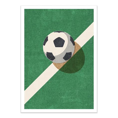 Poster Pop-Art, on Sport Theme - Football, by Daniel Coulmann