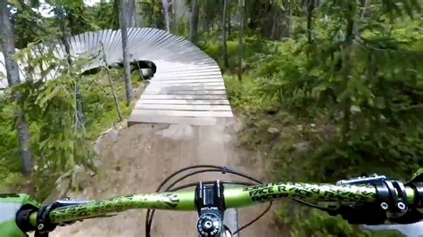 downhill mtb trails  trestle bike park winterpark  youtube
