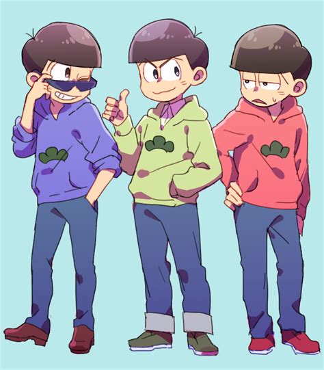 Matsuno Osomatsu Matsuno Karamatsu And Matsuno Choromatsu Osomatsu