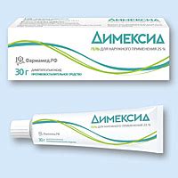 ДИМЕКСИД гель - инструкция по применению, отзывы, описание, аналоги ...
