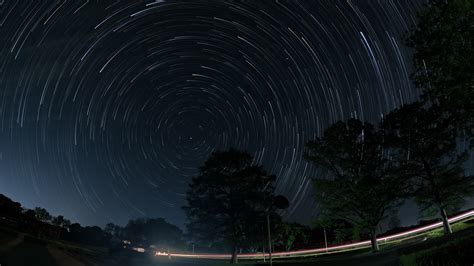 Polaris Night Sky Time Lapse