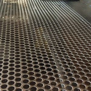 AA6063 Material Architectural Aluminium Perforated Facade Panel For