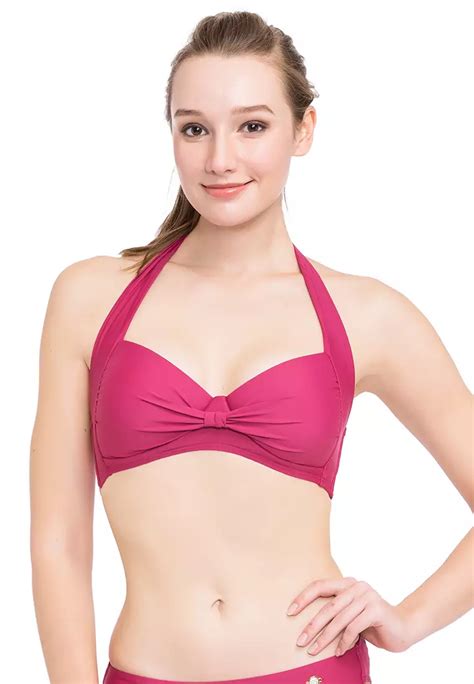 Buy Sunseeker Core Solid B D Cup Bikini Top Online Zalora Philippines