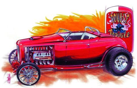 Hot Rod Art Ideas Car Art Automotive Art Art