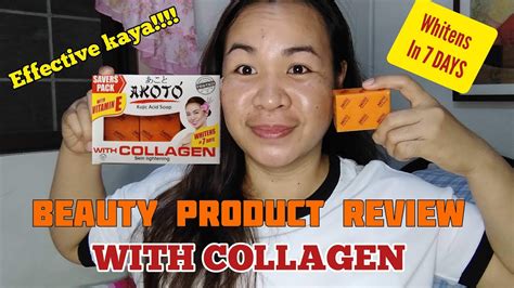 Beauty Product Review Kojic Acid Soap With Collagen Akoto Dg Cover