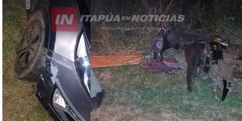 FALLECIÓ MOTOCICLISTA QUE PROTAGONIZÓ GRAVE ACCIDENTE EN EL DISTRITO DE