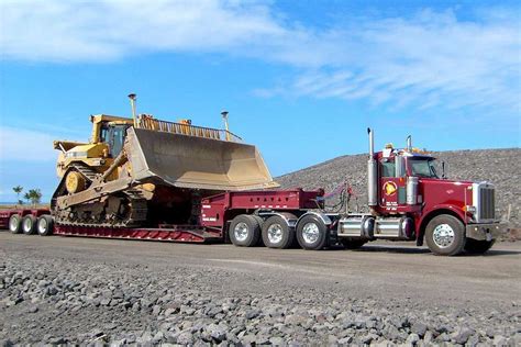 How to determine trailer length for heavy equipment hauling using Kingpin to Rear Axle limits ...