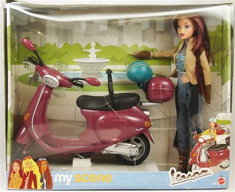 My Scene Chelsea With Her Vespa Mattel 2003 Refc1681