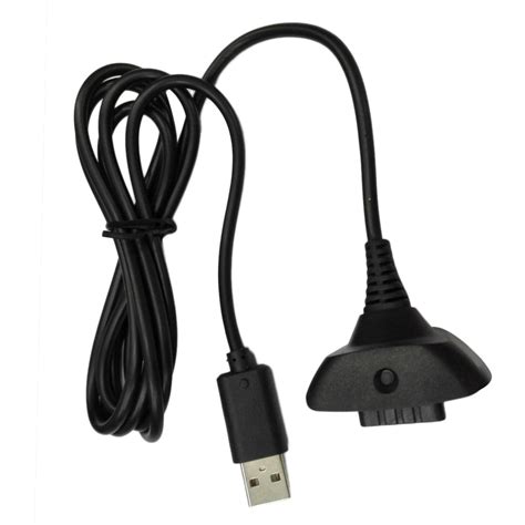 USB Play&Charger Charge Cable Adapter For Xbox 360 Controller | Shopee ...