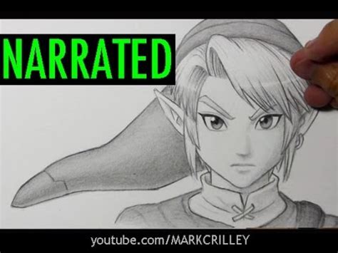 How To Draw Link From The Legend Of Zelda Youtube