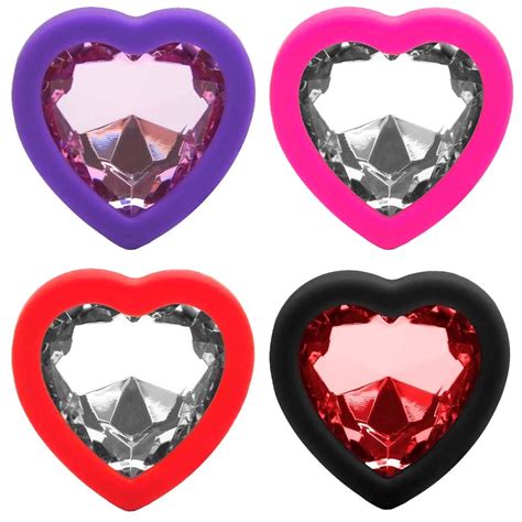 Plug Anal Silicone Coração M Sexy Import Gall