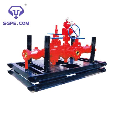 Oilfield Use Wellhead Manual And Hydraulic Choke Manifold Well