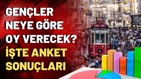 Gençlerin oy verme kararını ne etkileyecek Çok konuşulacak anket