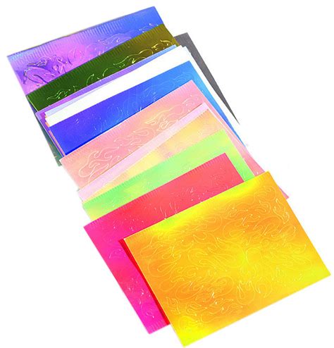 Голографические Наклейки для Дизайна Ногтей Lpnails Пламя. 16 Шт ...