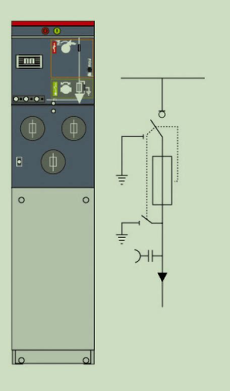 Interlocked Fully Gas Insulated Sf Switchgear With Fuse Protection