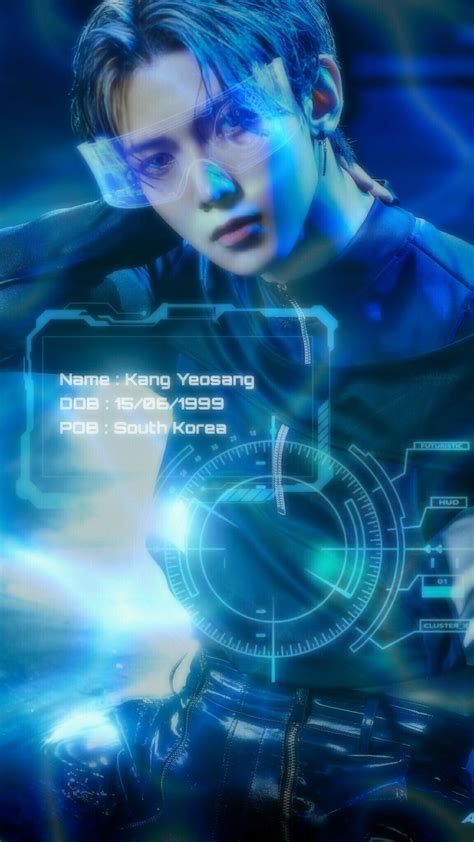 Ateez Yeosang Cyberpunk Edit Cyberpunk Aesthetic Dark Fantasy Art