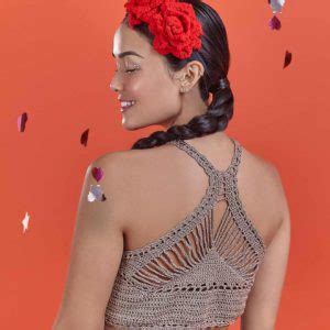 Cropped Neutral Fio Bikini Receitas Blog Fios Pingouin