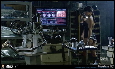 Naked Gina Carano In Almost Human